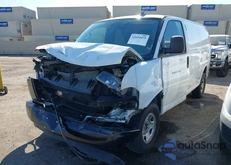 2023 Chevrolet Express Cargo Rwd 2500 Regular Wheelbase Wt from USA, damaged, VIN 1GCWGAFP9P1211380